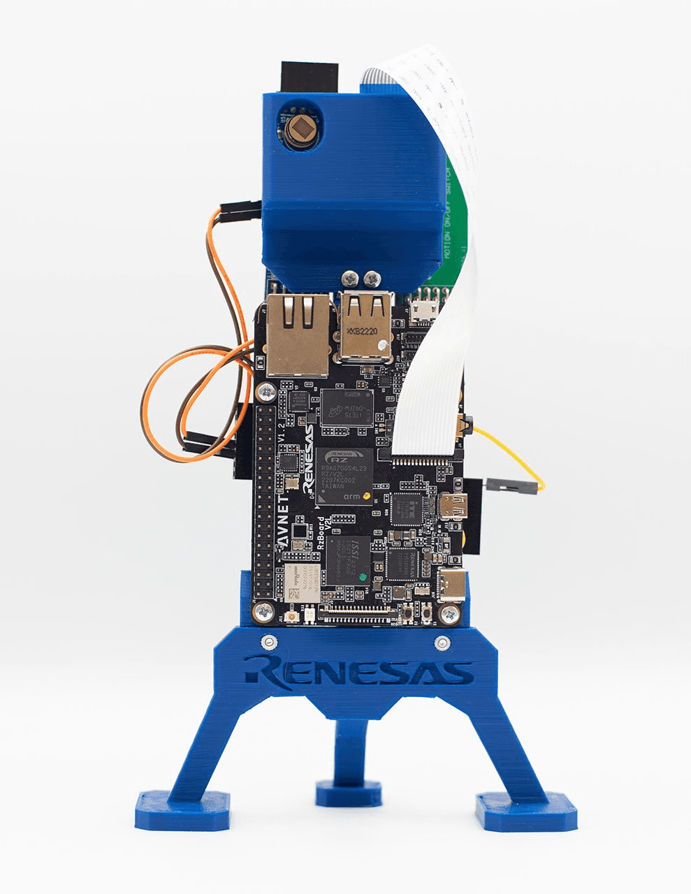 Battery-Powered Camera with AI Object Detection & Motion Sensing (Trail Camera) board layout