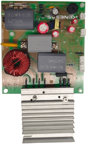 Energy Efficient Single Burner Induction Cooktop board layout