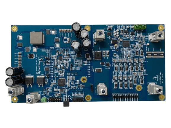 E-Mobility Solutions - Wireless Charging + BLE board layout