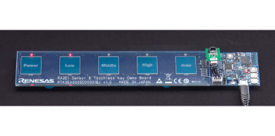 Touchless Keypad & Sensor Solution board layout